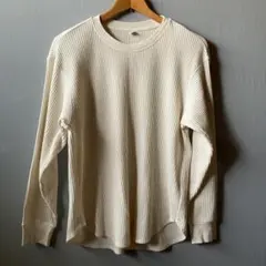 レディース古着【UNIQLO】Ｔシャツ、ワッフルクルーネックＴ【ユニクロ】