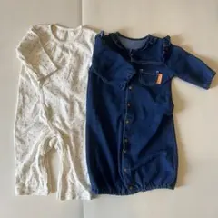 bebe バースデー　ロンパースまとめ売り