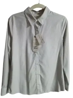 CINEMA CLUB ストライプ 長袖ブラウス Mサイズ