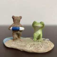 コポー　クマたん　波打ち際のサムネイル