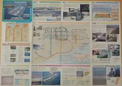 アンティーク＞印刷物、写真＞東京国際空港 羽田空港 制限区域図 平面図 資料