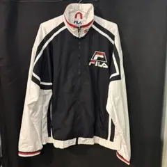 FILA ナイロンセットアップ 上下セット メンズL〜XL相当 - メルカリ