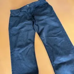 ブラックデニム パンツウエスト85【匿名発送】