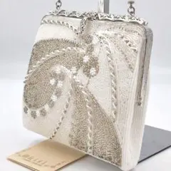【廃盤品】HASHIMOTO希少　皇室御用達　ハシモト　ビーズバッグ　美品⭐️⭐️⭐️ Lumy はしもと✨hashimoto ビーズ バッグ 入手困難品 皇室御用達