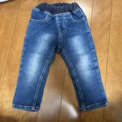 デニムパンツ 80cm ウエストゴム