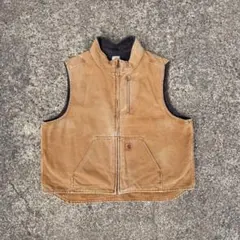 l*e様 Carhartt V19 DKBブラウン ベスト レギュラー l*e様 Carhartt V19 DKBブラウン ベスト レギュラー - メルカリ