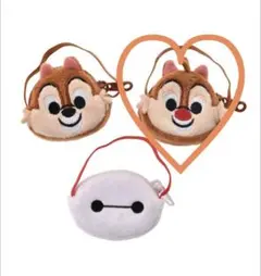 ディズニーストア ぬいぐるみポシェット チップ＆デール　ランダム