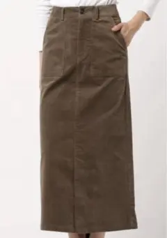 【FREDY REPIT】フレディ レピ コーデュロイロングスカート 38