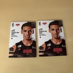 B.LEAGUE アルバルク東京 セバスチャン・サイズ 2024-25