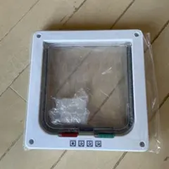 화이트 펫 도어 표준 사이즈 DIY 설치