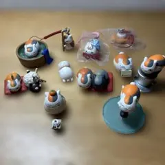 夏目友人帳　ニャンコ先生ガチャストラップ他　12点セット