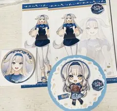 にじさんじ スイパラ 海の家 栞葉るり 缶バッジ ポストカード コースター