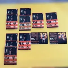 読売巨人　ジャイアンツ　2013 躍進　橙魂　シール　坂本勇人　高橋由伸　他