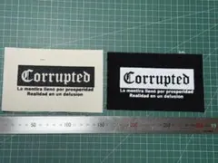 CORRUPTED/布パッチ/ハードコア/クラスト/パンクのサムネイル