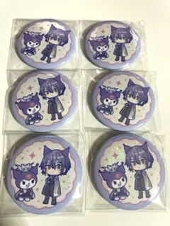 にじさんじ 缶バッジ サンリオ 小柳ロウ