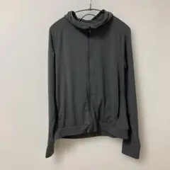 L1636 유니클로 UV 풀 지퍼 후디 그레이 L 여성용