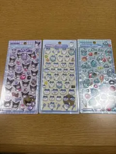 ボンボンドロップシール　クロミ　ちいかわ　ハンギョドン3点セット