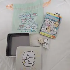 ちいかわ ハチワレ うさぎ シールコレクション ちいかわの湯 巾着 シール