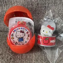 サンリオキャラクターズ 缶キャラ　クッキー缶チャーム　ハローキティ　ガチャ