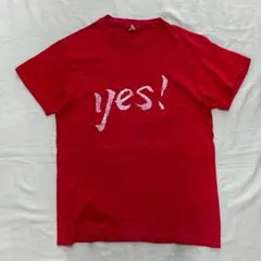 70s Hanes ヘインズ yes! プリント Tシャツ M USA製