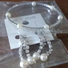 イヤリング ブレスレット 2点セット