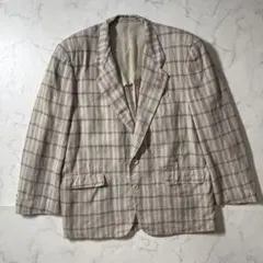 良品】コムデギャルソンオム　テーラードジャケット　80s　ヴィンテージ　リネン混