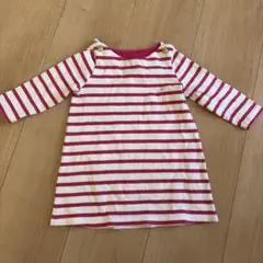 ストライプ ワンピース　プチバトー