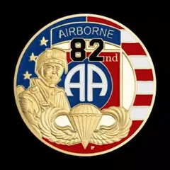 レア アメリカ 陸軍 82nd 空挺師団 チャレンジコイン 記念メダル