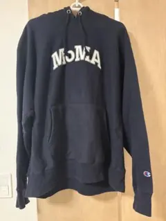 champion MOMA リバースウィーブ L navy ネイビー