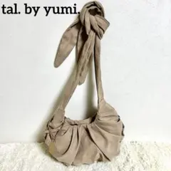 未使用級★しまむら tal.by yumi. リボンショルダーバッグ ベージュ
