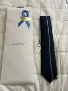 CK CALVIN KLEIN ネクタイ ネイビーのサムネイル