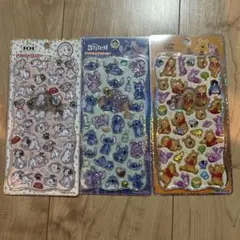 プチドロップステッカー♡ディズニーシール3枚セット