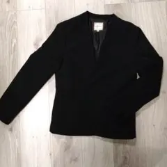 フォーマル　ノーカラージャケット