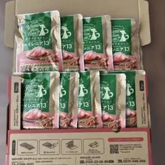 〈未使用品〉yum yum yum! ハイシニア13+ チキン 50g×9袋のサムネイル