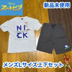 ズートピア　ニック　ディズニー　ルームウェア　パジャマ　半袖　ハーフパンツ　新品