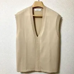 YAEajouter ヤエアジュテ ロングニットベスト