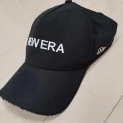 NEW ERA ブラックメッシュキャップ