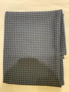 新品　日本製　格子模様のクッションカバー　45×45cm　ネイビー　正方形