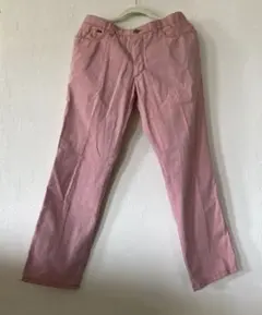 CORNELIANI コルネリアーニ ピンク チノパン ロゴ付き