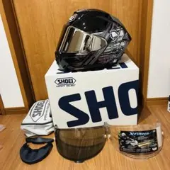 【無傷の超美品】廃盤限定激レアモデル SHOEI X-15シールド3枚付き 無傷の超美品】廃盤限定激レアモデル SHOEI X-15シールド3枚付き