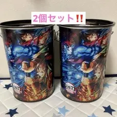 鬼滅の刃　無限城編　BIG缶 猗窩座 冨岡義勇 竈門炭治郎　鬼オンスナック　2個