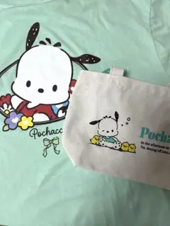 ポチャッコ　POCHACCO Tシャツ&ミニバッグセット⭐︎