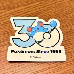 し*ー様 ミズゴロウ【韓国限定】 ポケモン 30周年ステッカー - メルカリ