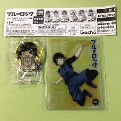 ぴた！でふぉめ　ブルーロック 星座　アクスタ　蜂楽廻　カード　2点セット