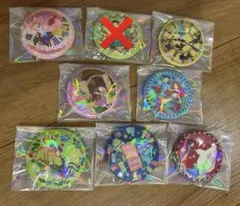 ディズニー　刺繍缶バッチ　キャラクター缶バッジ 7個セット