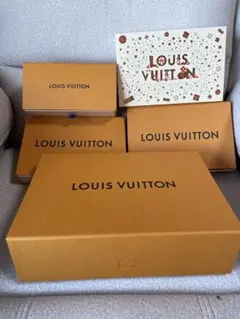 LOUIS VUITTON ギフトボックス 5個セット　保存袋リボン付き有