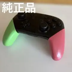 純正プロコン　一部動遅延　Nintendo Switch プロコントローラー