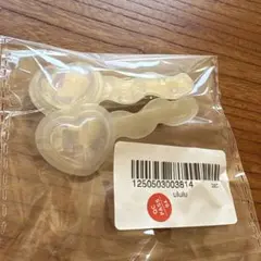 クリアヘアピンセット（ハート型）