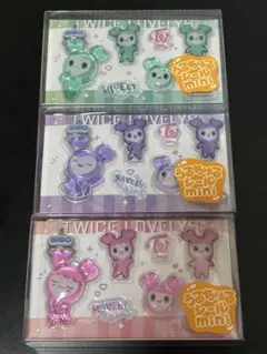 TWICE LOVELYS うるちゅるシールmini GiGO限定 ミサモセット - メルカリ
