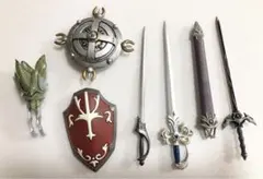 ドラクエ　レジェンドアイテムズギャラリー　メタルキングの盾　全6種まとめ